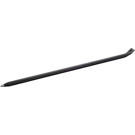 Brechstange Länge 1250 mm Breite 25 mm Form kantig gebogene Klaue pulverbeschichtet