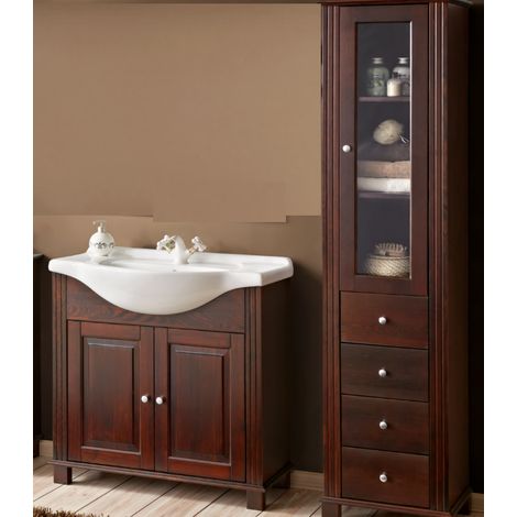 Ensemble meubles de salle de bain complet - 85 cm - Régine - Livraison gratuite