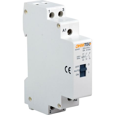 Contacteur jour/nuit 20A - OHMTEC - IICSEN