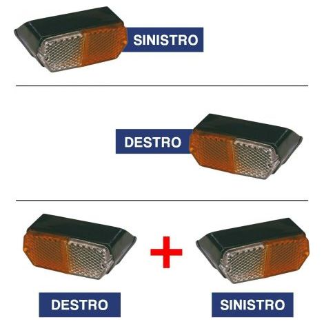 Fanale direzione-posizione dx 144,2x64mm