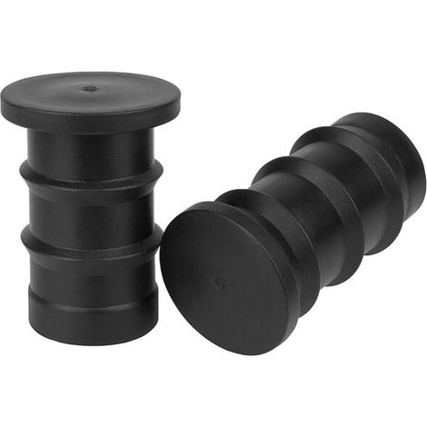 PE Endstopfen 20 mm PE Rohr Endkappe Rohrverschluss Bewässerung (1/2)