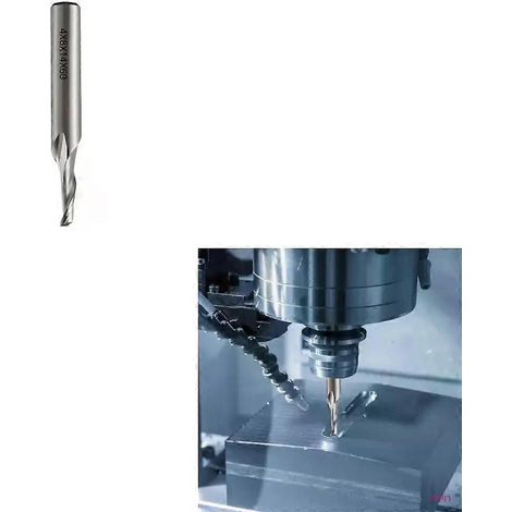 94PD Hochleistungs-HSS-Einschneider-Schaftfräser für Metall- und Aluminiumbearbeitung (1/4)