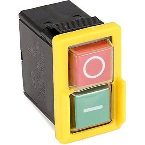 250V Universal Kjd20-2 Nvr Interrupteur De Sécurité Arrêt De Secours Saftey Cut Off Killer (1/5)
