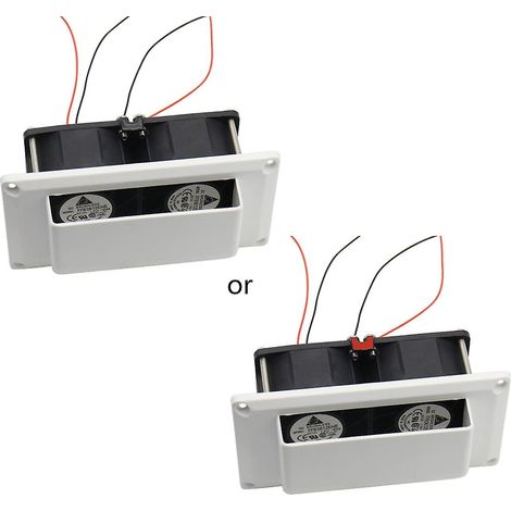 Ventilateur d'extraction pour hotte aspirante 12 V CC pour caravane, remorque, camping-car, climatisation intérieure universelle (1/5)