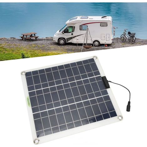 Zoternen – Tragbares 200-W-Solarpanel (12 V/18 V) – Monokristallines Silizium – Schnellladefunktion mit OBD-Anschluss – Ideal für Camping und Wohnmobilreisen (1/5)