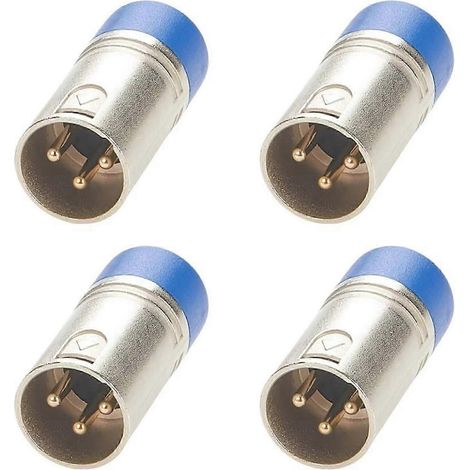 résistances de terminaison XLR 3 broches DMX512 pour projecteurs asservis et éclairages de scène multiplexés numériques QAQ (1/5)