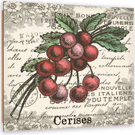 Quadro deco panel, Cherry vintage - 50x50 (1/5)
