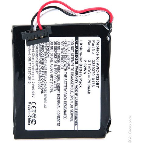NX - Batterie GPS 3.7V 790mAh - 338937010176 (1/4)
