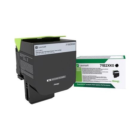 Lexmark 71B2XK0 Rückgabe-Tonerkasette Schwarz 8.000 Seiten (71B2XK0) (1/4)
