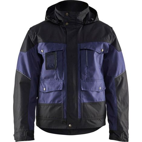 Veste de travail hiver 4886 - Marine/Noir XXXL (1/4)