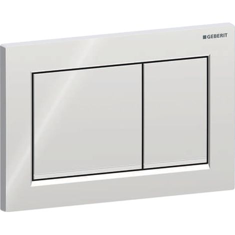Geberit Omega20 Placa de accionamiento, para doble descarga,