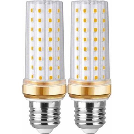 E27 LED-Lampe, warmweiß, entspricht 20 W (Halogenlampe), 3000 K, 1000 lm, 360° Abstrahlwinkel, nicht dimmbar, E27-Schraubsockel, flimmerfrei, 2er-Pack