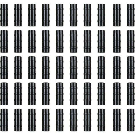 Confezione da 50 clip per film per serre, set di clip da 25 mm per film di serra in plastica, clip di fissaggio per film per serre, rete anti-insetti, reti ombreggianti per serre
