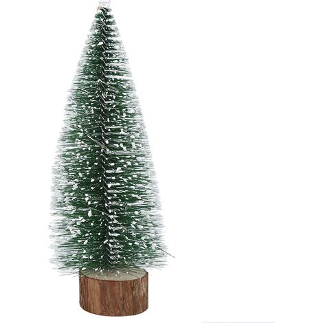 25 cm LED-Weihnachtsbaum mit warmweißem Licht – Dekoration für Zuhause, Büro oder Party – Geschenk (1/5)