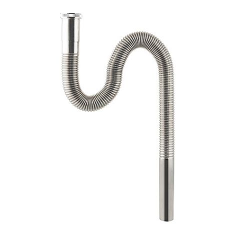 Tubo di scarico per lavello in acciaio inossidabile SUS304 80 cm (1/5)