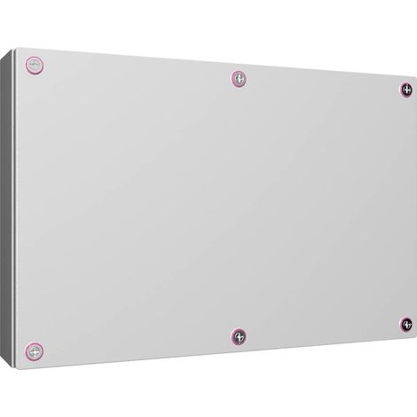 Rittal KX 1512.000 Coffret d'installation, Boîtier mural 600 x 400 x 120 Tôle d'acier gris clair 1 p (1/2)