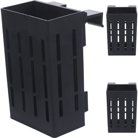 Support De Plante Aquatique Suspendu pour Aquarium Pot De Plante Aquatique en Plastique avec Trou Tasses 3Pcs (1/4)