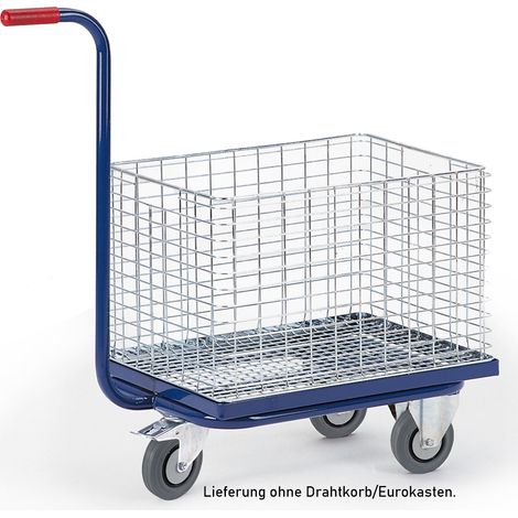 Rollcart Dreirad- Griffroller mit Ladefläche 610x410mm für Eurokasten