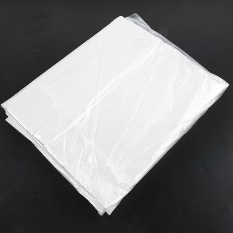 Lot de 50 sacs de baignoire jetables en film plastique, pour bain domestique, hôtel, spa et douche (1/5)