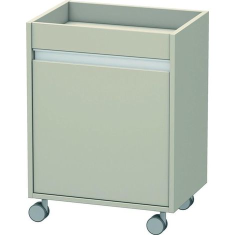 Duravit Rollcontainer Ketho 50x36x67cm, Tür links, Taupe (1/5)