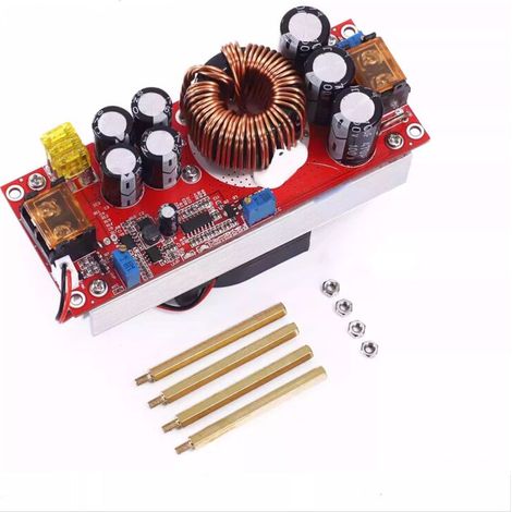 Module convertisseur élévateur CC-CC haute puissance 1800 W avec alimentation élévateur réglable à tension et courant constants de 40 A (1/5)