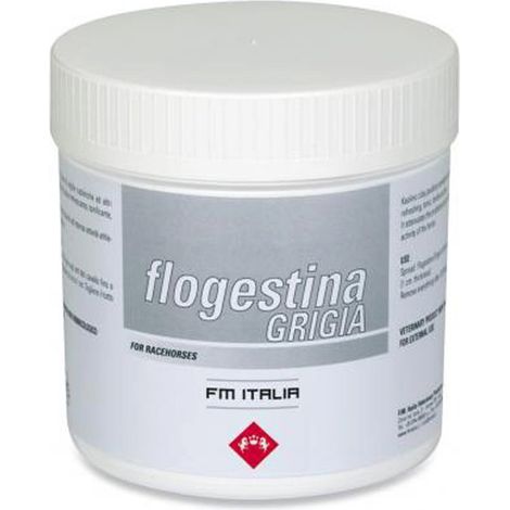 1000g-Glas: FLOGESTINA GRIGIA Mineralpaste zur Aufrechterhaltung des normalen physiologischen Zustands der Gliedmaßen von Sportpferden