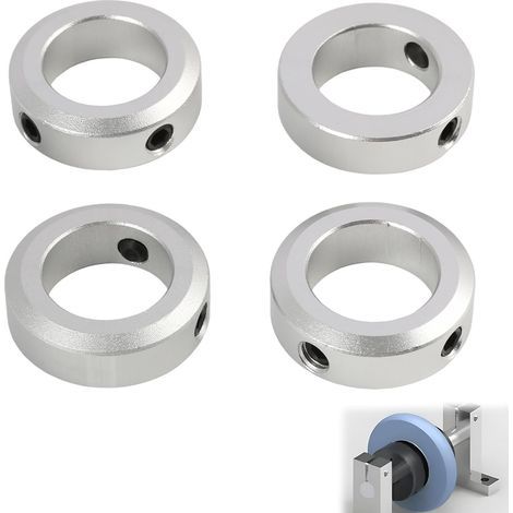 4 Piece Stop Ring, Width 16/20/22mm, Shaft Locking Ring, Depth Stop for Wheel, Wheelbarrow, Transmission, CNC Tools (16mm - Bore 26mm Ext Diameter 10mm) (1/5)