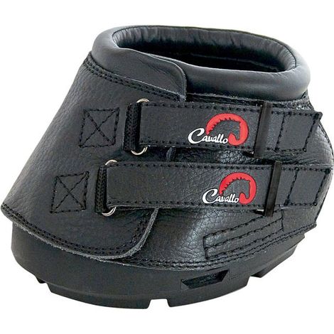 4, Nero: Simple Boot 2 scarpette per cavallo con doppia chiusura anteriore con tessuto a strappo
