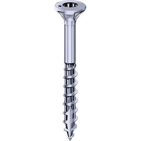 Schrauben Rocket minivybac Senkkopf Edelstahl A2 6x80mm, 20 Stück.
