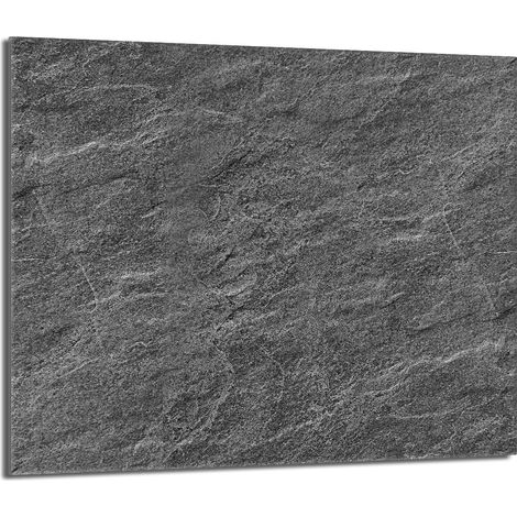 Placa de protección de estufa de vidrio 60x52 Pizarra (1/5)