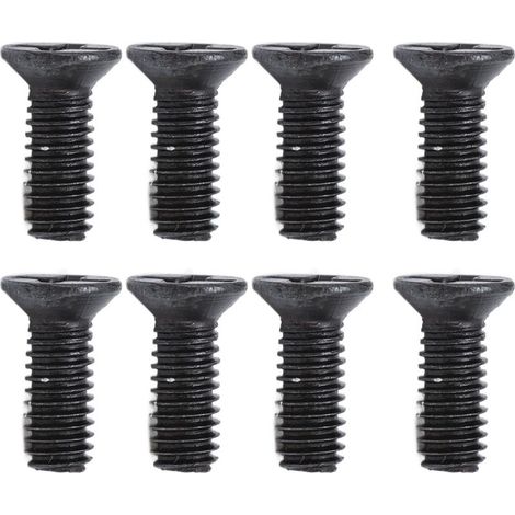 Vis à tête fraisée cruciforme galvanisées noires DIN 965 - Assortiment M3x8 (50 unités) (1/5)