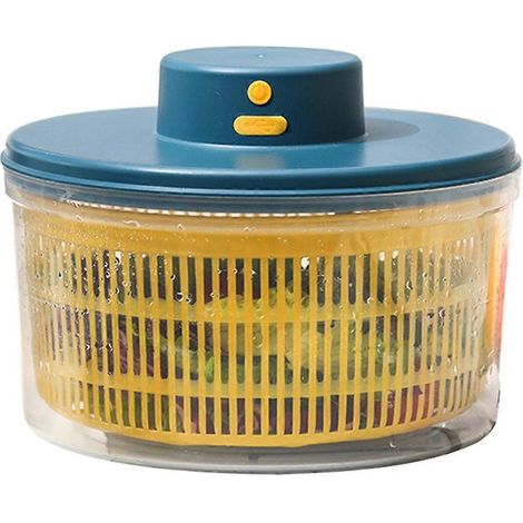 Salad spinner lettuce greens washer dryer drainer crisper filtre pour washing drying vegetables cuisine outils (1/5)
