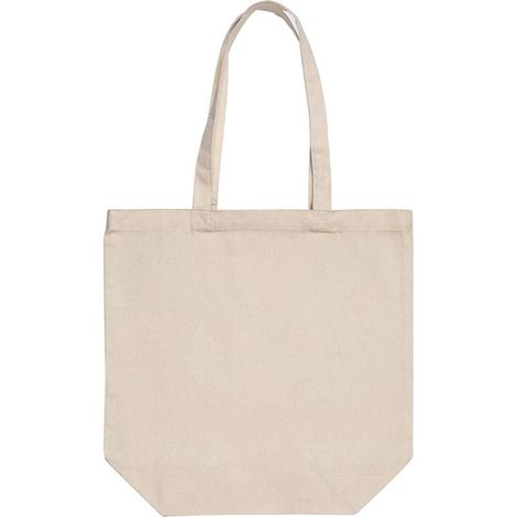 Baumwolltasche – Wiederverwendbare Einkaufstasche – Naturbaumwolle – 38 x 42 cm – 2er-Pack (1/5)
