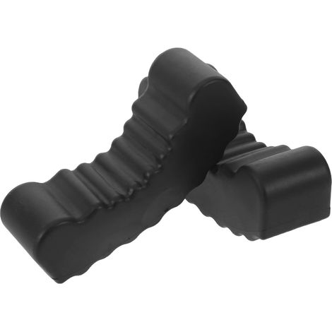 Lot De 2 Patins en Caoutchouc pour Cric De Plancher Patin Antidérapant À Fente pour Support De Levage Adaptateur pour Protection du Châssis en Garage Et Entretien Automobile (1/5)