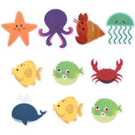Non Slip Rubber Stickers for Bathtub and Shower Waterproof