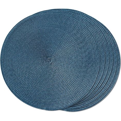 Set de 6 Set de Table Tressé Napperons - Lavable et Antidérapant (1/5)