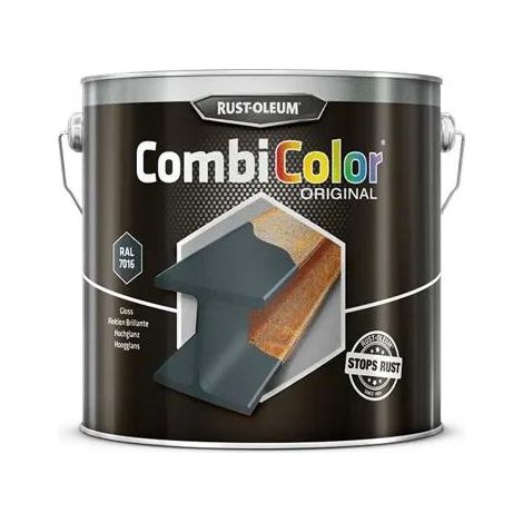 Rustoleum CombiColor Original pintura gris antracita antióxido