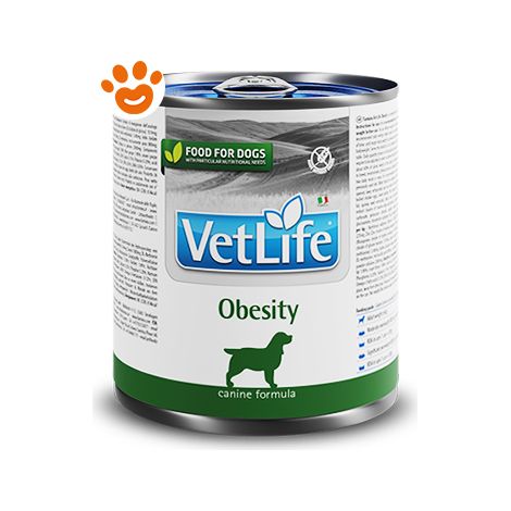 Farmina Dog Vet Life Obesity - Farmina Dog Vet Life Obesity - Lattina Da 300 Gr