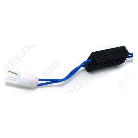 Car LED parking light fault canceller T10 W5W/194 LED parking light decoder hardhead (1/4)
