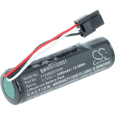 vhbw Batería reemplaza Logitech T123682016VK para altavoces  cajas acústicas (3400 mAh, 3,7 V, Li-Ion) (1/5)