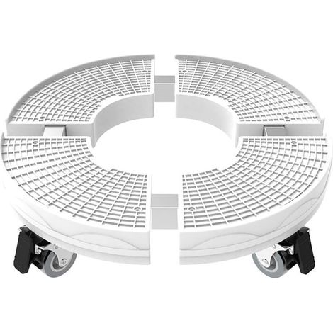 Support pour plantes robuste avec roulettes, capacité de charge 200 kg, support pour pots de fleurs ronds réglables (30–50 cm) pour une utilisation intérieure et extérieure (1/5)