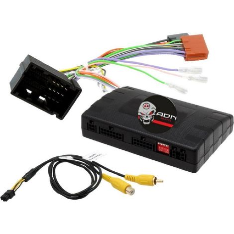 Infodapter Commande au volant UAR1 compatible avec Alfa Romeo Giulietta Mito Centrale seule sans lead