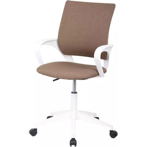 sedia da ufficio bellahome tortora 55x54x90-100 cm (1/3)