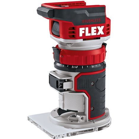 Router per bordi a batteria Flex CER 18.0-EC senza batteria e caricabatterie nella confezione (1/5)