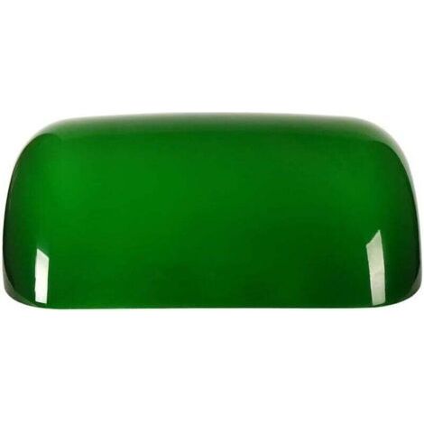 Abat-jour de rechange en verre pour lampe de bureau (vert) (1/5)