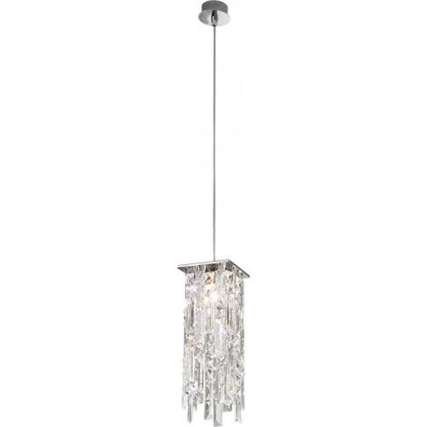 Kolarz PRISMA - Suspension en cristal de créateur, chrome poli, 1x G9 (1/3)