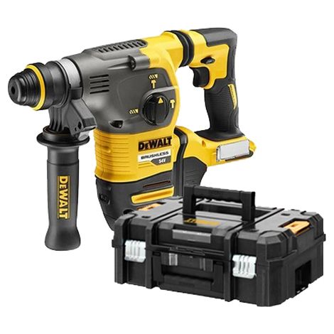 Dewalt – Perforateur burineur SDS-Plus 54V – Moteur Brushless – 3 modes : perforateur, burineur, perforateur-burineur – Pour béton armé