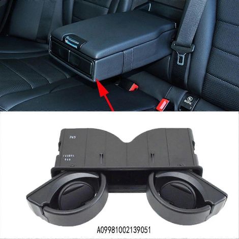 Porte-gobelet pour accoudoir arrière Mercedes-Benz Classe C W205 2014-2019 (1/5)