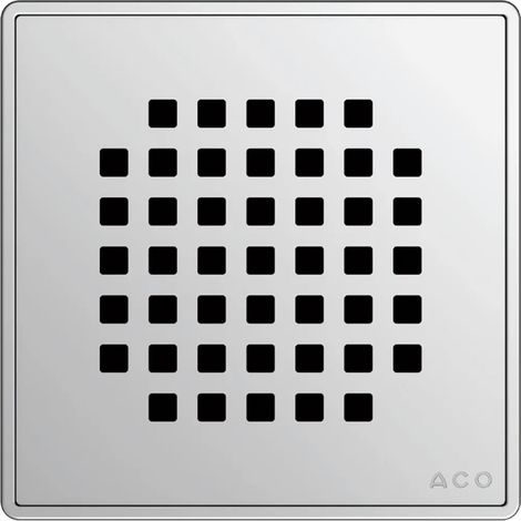ACO ShowerDrain Grille Quadrato 140x140mm Inox, 5141.08.22