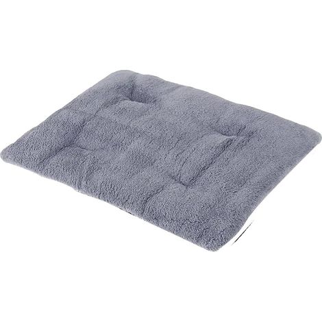 Alfombrilla para gatos, autocalentable, diseño antideslizante, gris plata XL (1/2)